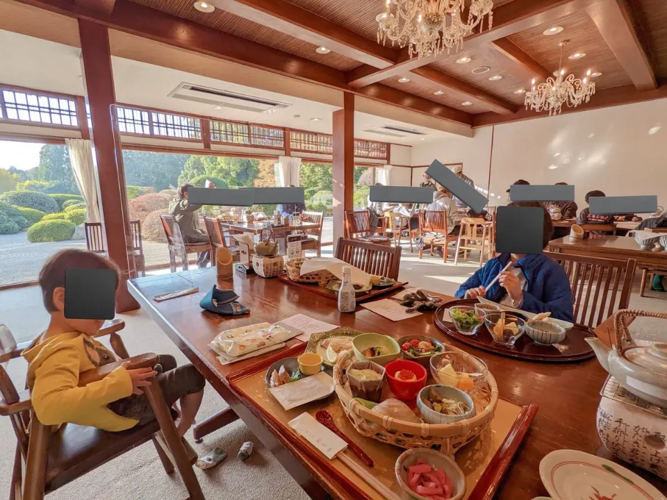 旧スイス大使館の朝食会場