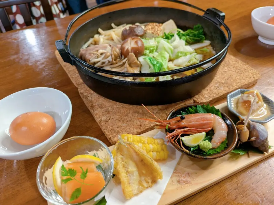 前菜も3泊とも全部メニューが変わっていてよかった